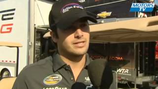 Nelson Piquet Jr interview exclusive Nascar Nationwide [upl. by Neila]