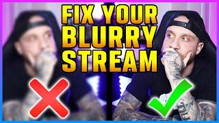 Stream Like a PRO and Fix Blur with OBS Studio Encoder Settings [upl. by Auhsaj508]