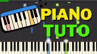 🎵 Renaud  Mistral Gagnant 60 Speed  Piano Tutorial Synthesia [upl. by Yerdua]