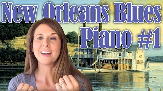 New Orleans Blues Piano 1 [upl. by Nnyloj]