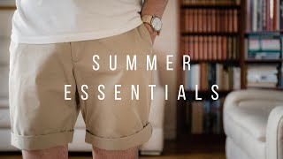 Summer Wardrobe  Top 10 Essentials [upl. by Aroved]