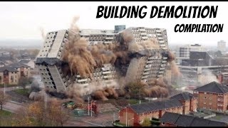 Building Demolition Compilation [upl. by Hamlani]