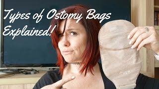 Types of Ostomy Bags explained [upl. by Rennoc884]