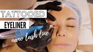 Permanent Makeup  Getting My Eyeliner Tattooed [upl. by Akla]