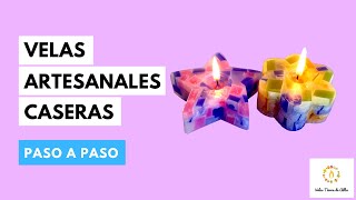 👉 Como Hacer Velas CASERAS principiantes😉 [upl. by Uah]