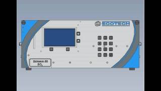 Serinus 50  Sulfur Dioxide SO2 analyzer [upl. by Atiuqehs]