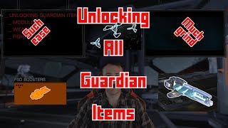 Unlocking all Guardian Items Easily in Elite Dangerous [upl. by Mabelle127]