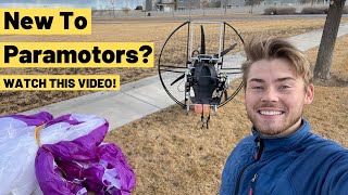 What Is A Paramotor amp How Do They Work [upl. by Azirb]