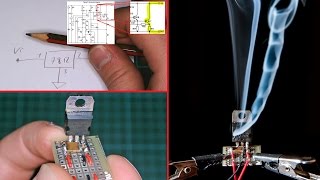 4 Test Zerstörung eines 78xxSpannungsreglers [upl. by Monty]