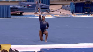 Nia Dennis  2021 Floor Exercise 12321 [upl. by Orabel]