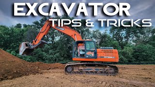 TOP EXCAVATOR TIPS AND TRICKS [upl. by Eidnalem961]