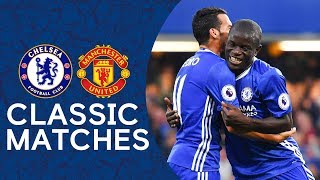 Chelsea 40 Man United  EXTENDED Highlights  Premier League 1617  Chelsea FC [upl. by Kenji]