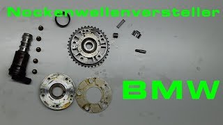 BMW VANOS Funktion Nockenwellenversteller N46 Motor [upl. by Tonry]