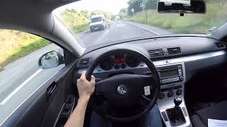 Volkswagen Passat B6 SW 19 TDI 2007  POV Drive [upl. by Brew]