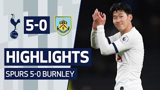 HIGHLIGHTS  SPURS 50 BURNLEY  ft Heungmin Sons wonder goal [upl. by Stace475]