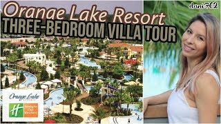 Orange Lake Resort  Three Bedroom Villa Tour  Holiday Inn Club Vacations  River Island [upl. by Esther548]