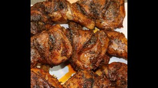 Cuisse de poulet braisé au four  Baked chicken thigh [upl. by Netaf]