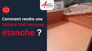 Comment faire une étanchéité toiture terrasse   Tuto complet [upl. by Aerdnat]