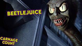 Beetlejuice 1988 Carnage Count [upl. by Eivad909]