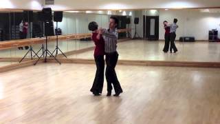 Viennese Waltz Intermediate Routine Inspiration 2 Dance London [upl. by Odlabu]