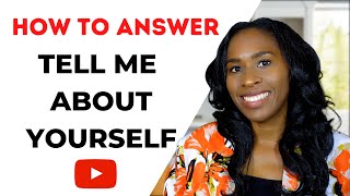 Tell Me About Yourself  Best Answer to This Interview Question ✓ [upl. by Neetsuj]