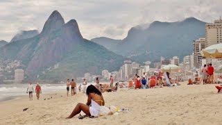 LEBLON IPANEMA ARPOADOR COPACABANA beach walk Rio de Janeiro – Brazil [upl. by Guy]