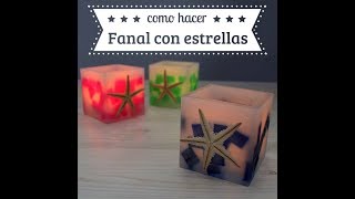 Fanal decorado con estrellas [upl. by Narmi]