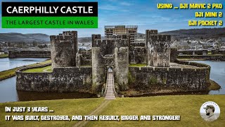 Caerphilly Castle  The Largest in Wales 2nd in Britain [upl. by Armin]