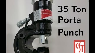 Porta Punch  The Portable Punching Unit [upl. by Mallon720]