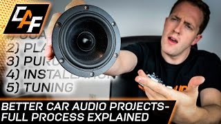 Build the BEST Car Audio System  Full process explained [upl. by Aifos]