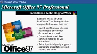 Using Office 97 on Windows 10 [upl. by Diskson339]