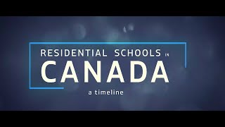 Residential Schools in Canada A Timeline [upl. by Acimat]