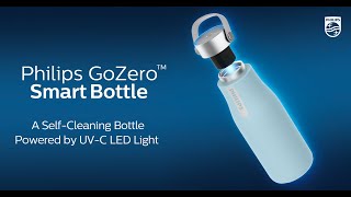 Philips GoZero™ Smart bottle  A selfcleaning smart bottle AWP2788 [upl. by Agem285]