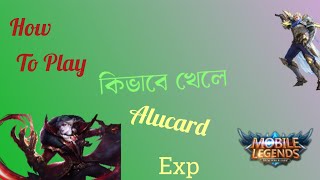 How to play Alucard  Alucard gameplay  Alucard player [upl. by Norabal]