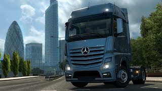 Euro Truck Simulator 2 Introducing MercedesBenz New Actros [upl. by Rexana666]