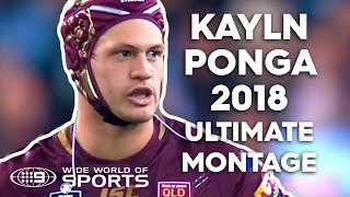 Kalyn Ponga Highlights  2018 Ultimate Montage  NRL on Nine [upl. by Enylodnewg]