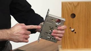 BEST 40H Mortise Lock Installation [upl. by Ayyn]