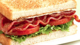 HOW TO MAKE A BLT  BACON LETTUCE TOMATO  Gregs Kitchen [upl. by Oguh]