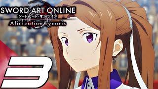 Sword Art Online Alicization Lycoris  Gameplay Walkthrough Part 3  Academy amp Meeting Sortiliena [upl. by Namijneb566]