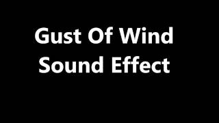 Gust Of Wind Sound Effect [upl. by Aderf]