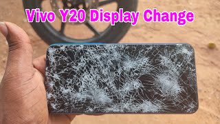 Vivo Y20 Display Change  Harshu Mobiles [upl. by Eon]