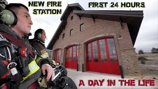 First 24 Hours in a New Fire Station  A Day in the Life [upl. by Quin]