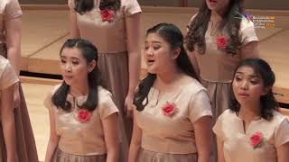 Cantate Domino Josu Elberdin  St Louis High School Choir Indonesia [upl. by Emmuela740]