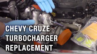 Chevy Cruze Turbocharger Replacement [upl. by Ardussi]