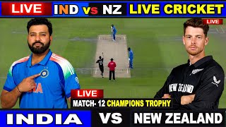 🔴Last 3 Over INDIA vs New Zealand LIVE [upl. by Lowry]