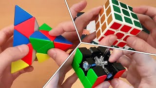 GAN Pyraminx  GAN 11 M Pro  Special Holiday Cube Unboxing  SpeedCubeShopcom [upl. by Krista]