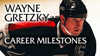 Wayne Gretzky Career Milestones [upl. by Prowel]