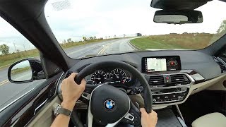 2018 BMW X3 xDrive30i  POV First Impressions Binaural Audio [upl. by Skyler]