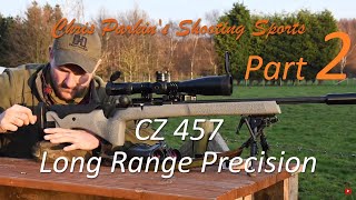 CZ 457 Long Range Precision 22 Rimfire REVIEW Part 2 [upl. by Crescentia604]