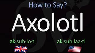 How to Pronounce Axolotl CORRECTLY Meaning amp Pronunciation [upl. by Mapel]